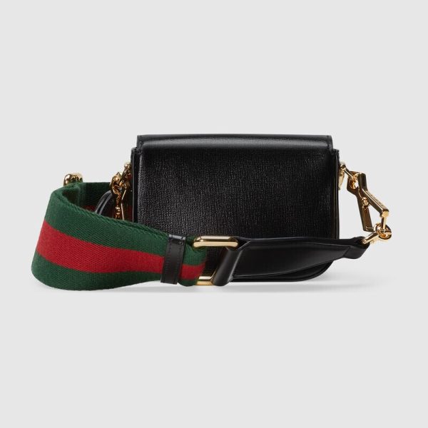 gucci horsebit 1955 strap wallet