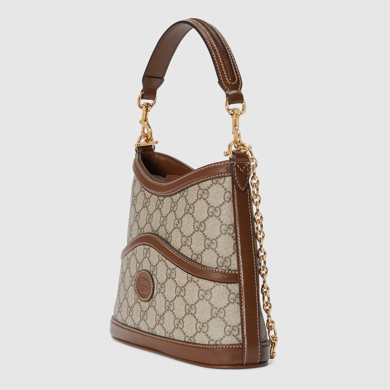 large shoulder bag with interlockingg large shoulder bag with interlockingg