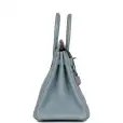 hermès birkin 25 bleu lin verso togo palladium hardware hermès birkin 25 bleu lin verso togo palladium hardware