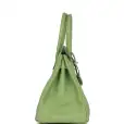hermès birkin 30 vert criquet epsom palladium hardware hermès birkin 30 vert criquet epsom palladium hardware