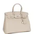 hermès birkin 35 craie togo palladium hardware hermès birkin 35 craie togo palladium hardware