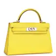 hermès kelly sellier 20 jaune citron chèvre palladium hardware hermès kelly sellier 20 jaune citron chèvre palladium hardware