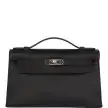 hermès kelly pochette black swift palladium hardware hermès kelly pochette black swift palladium hardware