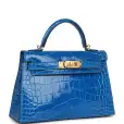 hermès kelly sellier 20 bleu zellige shiny alligator gold hardware hermès kelly sellier 20 bleu zellige shiny alligator gold hardware