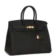 hermès birkin 35 black togo gold hardware hermès birkin 35 black togo gold hardware