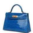 hermès kelly sellier 20 bleu zellige shiny alligator gold hardware hermès kelly sellier 20 bleu zellige shiny alligator gold hardware