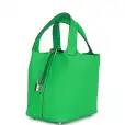 hermès picotin lock 18 vert comics clemence palladium hardware hermès picotin lock 18 vert comics clemence palladium hardware