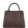 hermès kelly sellier 25 rouge sellier epsom gold hardware hermès kelly sellier 25 rouge sellier epsom gold hardware