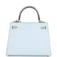 hermès special order (hss) kelly sellier 25 bleu brume and bleu glacier epsom brushed gold hardware hermès special order (hss) kelly sellier 25 bleu brume and bleu glacier epsom brushed gold hardware