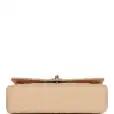 chanel medium classic double flap bag beige caviar silver hardware chanel medium classic double flap bag beige caviar silver hardware