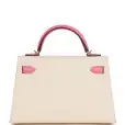 hermès special order (hss) kelly sellier 20 nata and rose azalee epsom permabrass hardware hermès special order (hss) kelly sellier 20 nata and rose azalee epsom permabrass hardware
