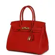 hermès special order (hss) birkin 30 rouge casaque togo gold hardware hermès special order (hss) birkin 30 rouge casaque togo gold hardware