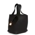 hermès picotin lock 18 black clemence gold hardware hermès picotin lock 18 black clemence gold hardware
