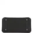 hermès birkin 25 black ostrich palladium hardware hermès birkin 25 black ostrich palladium hardware