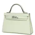 hermès kelly sellier 20 vert fizz epsom palladium hardware hermès kelly sellier 20 vert fizz epsom palladium hardware