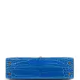 hermès kelly sellier 20 bleu zellige shiny alligator gold hardware hermès kelly sellier 20 bleu zellige shiny alligator gold hardware