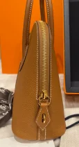 hermès 1923 bolide 25 en desordre gold epsom gold hardware hermès 1923 bolide 25 en desordre gold epsom gold hardware