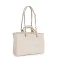 chanel small deauville shopping bag white boucle light gold hardware chanel small deauville shopping bag white boucle light gold hardware
