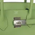 hermès birkin 30 vert criquet epsom palladium hardware hermès birkin 30 vert criquet epsom palladium hardware