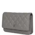 chanel wallet on chain woc grey caviar light gold hardware chanel wallet on chain woc grey caviar light gold hardware