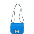 hermès constance 18 bleu hydra chevre gold hardware hermès constance 18 bleu hydra chevre gold hardware