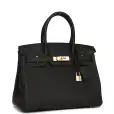 hermès birkin 30 black togo gold hardware hermès birkin 30 black togo gold hardware