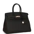 hermès birkin 35 black togo rose gold hardware hermès birkin 35 black togo rose gold hardware