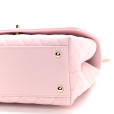 caviar quilted small coco handle flap light pink caviar quilted small coco handle flap light pink