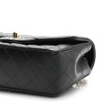 lambskin quilted mini coco charms rectangular flap black lambskin quilted mini coco charms rectangular flap black