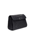 chanel black quilted matte caviar lady pearly flap bag silver hardware chanel black quilted matte caviar lady pearly flap bag silver hardware