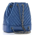 chanel iridescent aged calfskin chevron quilted small gabrielle backpack blue chanel iridescent aged calfskin chevron quilted small gabrielle backpack blue