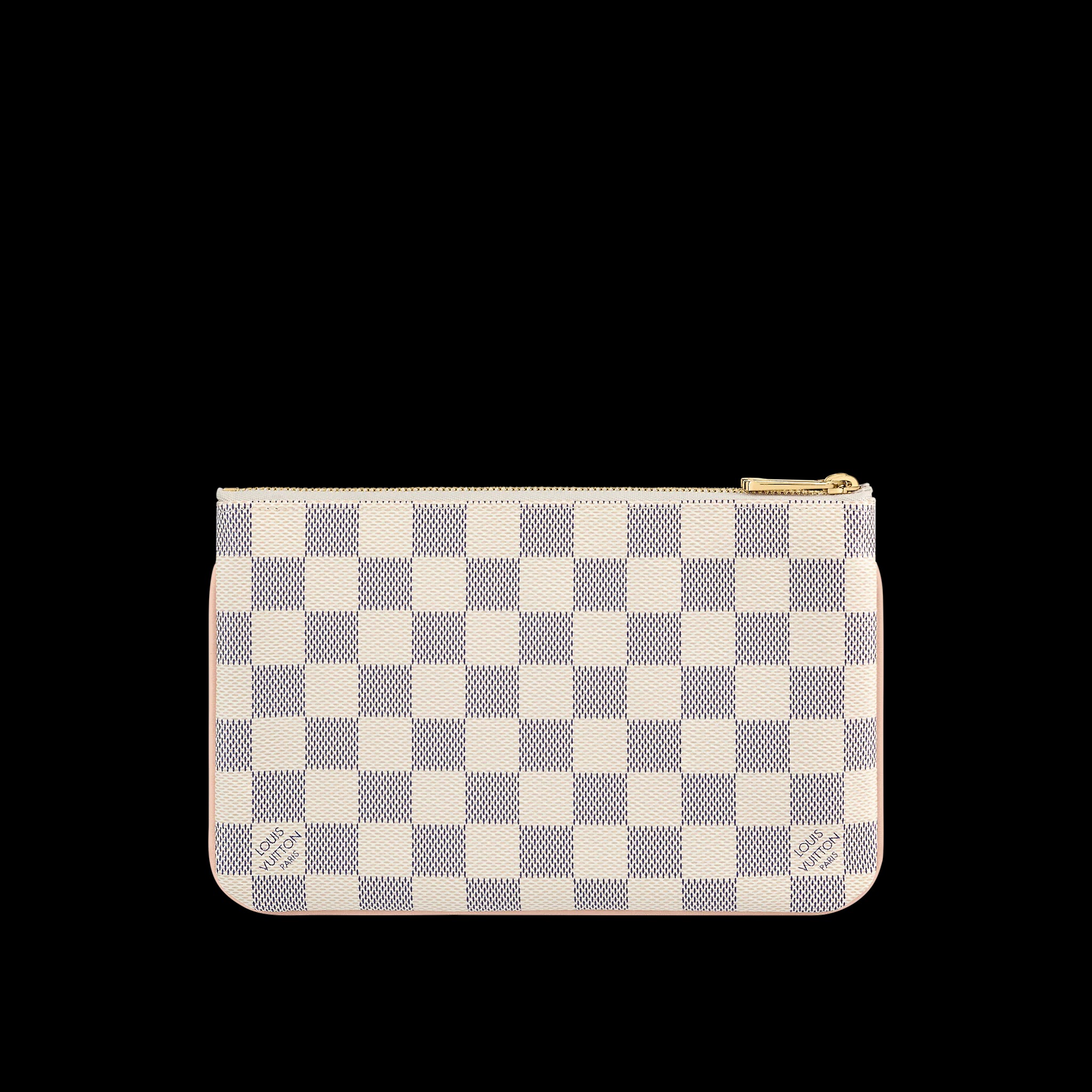 double zip pochette handbag double zip pochette handbag