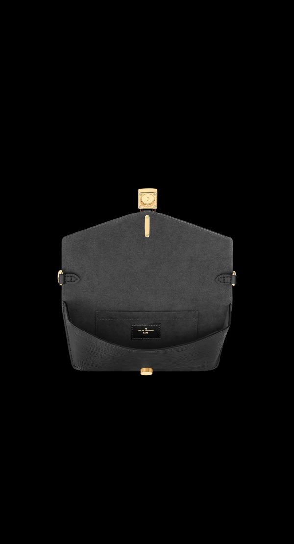 padlock on strap handbag