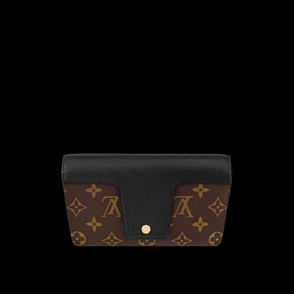 padlock on strap handbag