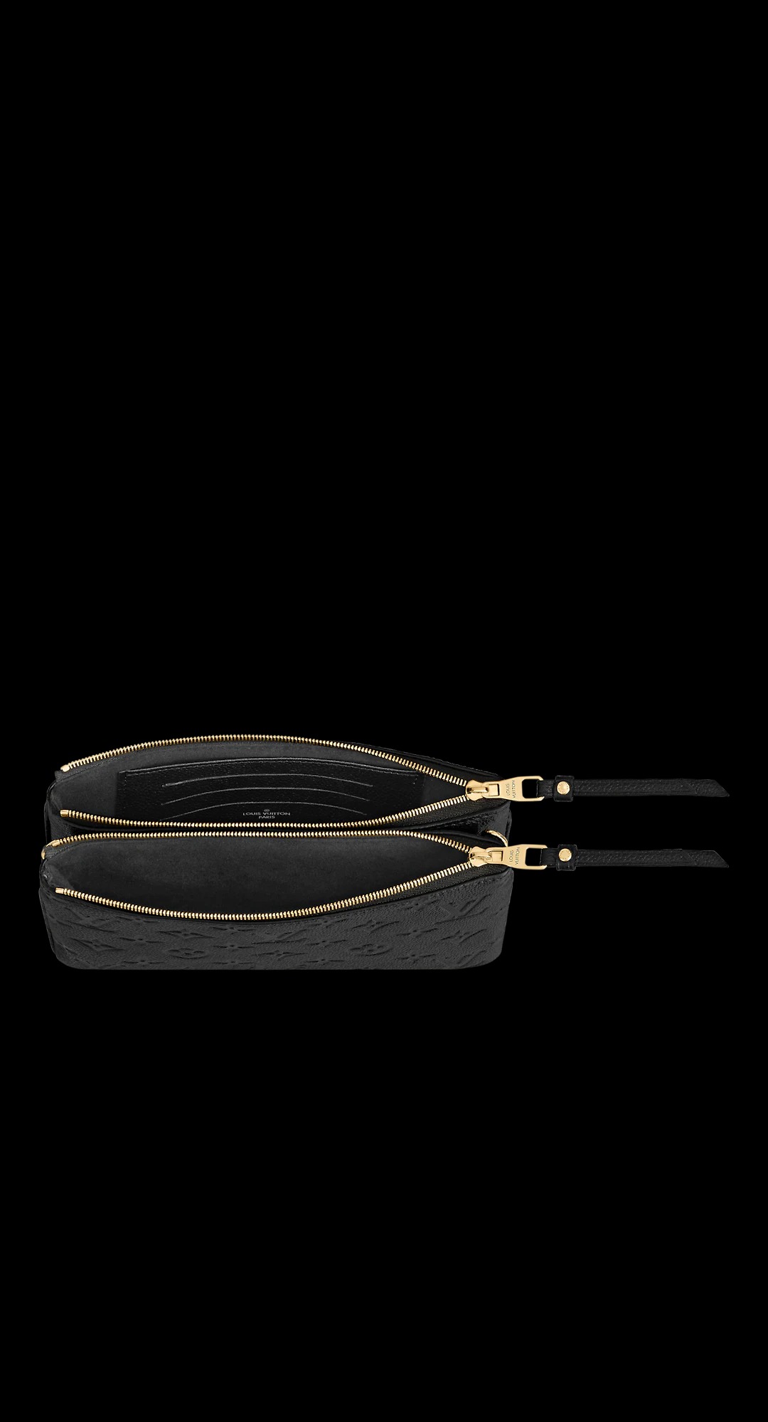 pochette double zip chain bag pochette double zip chain bag